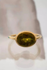 Bague tourmaline Vermeil - Vingt et un grammes