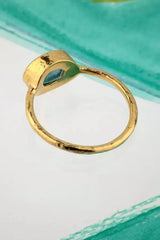 Bague tourmaline Vermeil - Vingt et un grammes