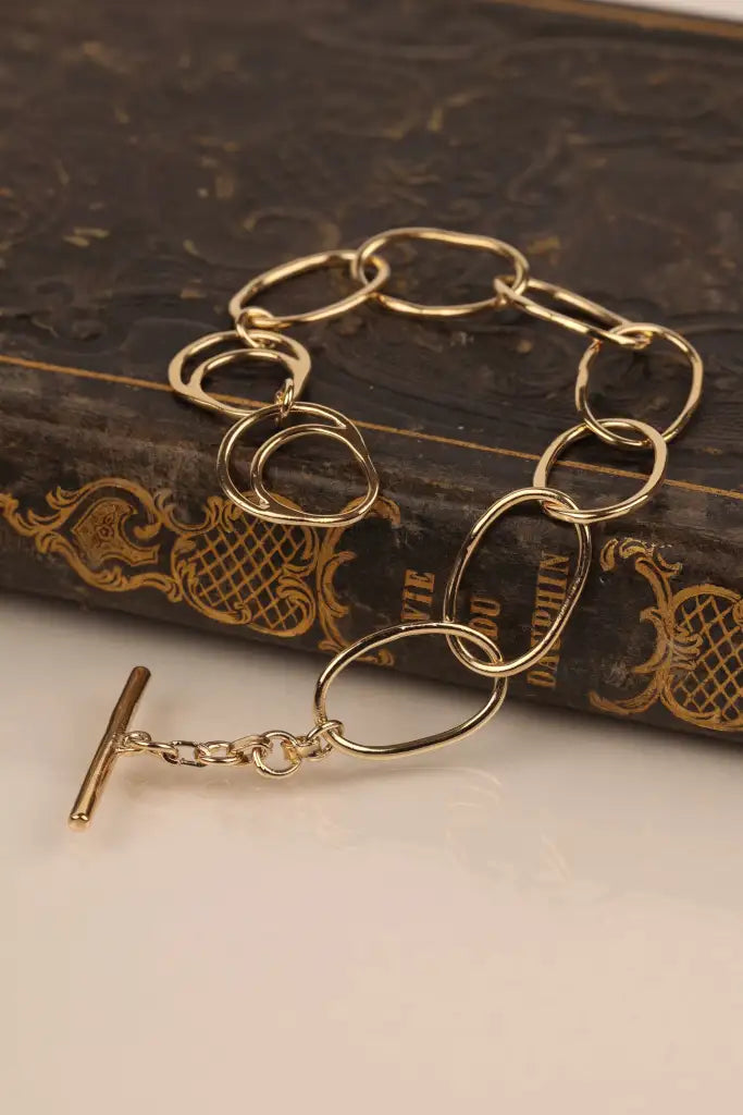 Bracelet anneaux Vermeil - Vingt et un grammes