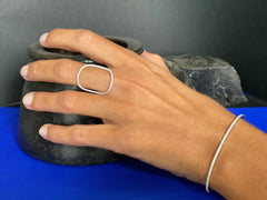 Bracelet ligne entière diamants - Vingt et un grammes