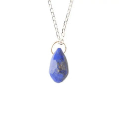 Collier goutte lapis-lazuli - Vingt et un grammes