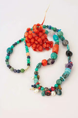 Collier mala Turquoises - Vingt et un grammes