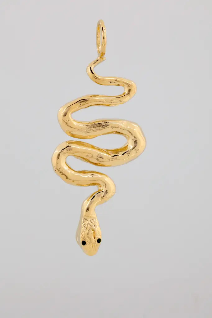 Pendentif grand serpent Vermeil - Vingt et un grammes